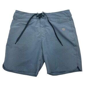 Manera Gambas Board Shorts 31 Blue Mens 4 Way Stretch Water Repellent